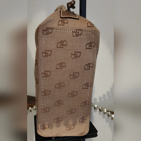 Dooney & Bourke Signature Tulip Tassel Monogram Tote. EUC - Picture 5 of 17